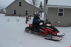 snowmobiling
