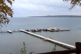 Docks on the Lake
